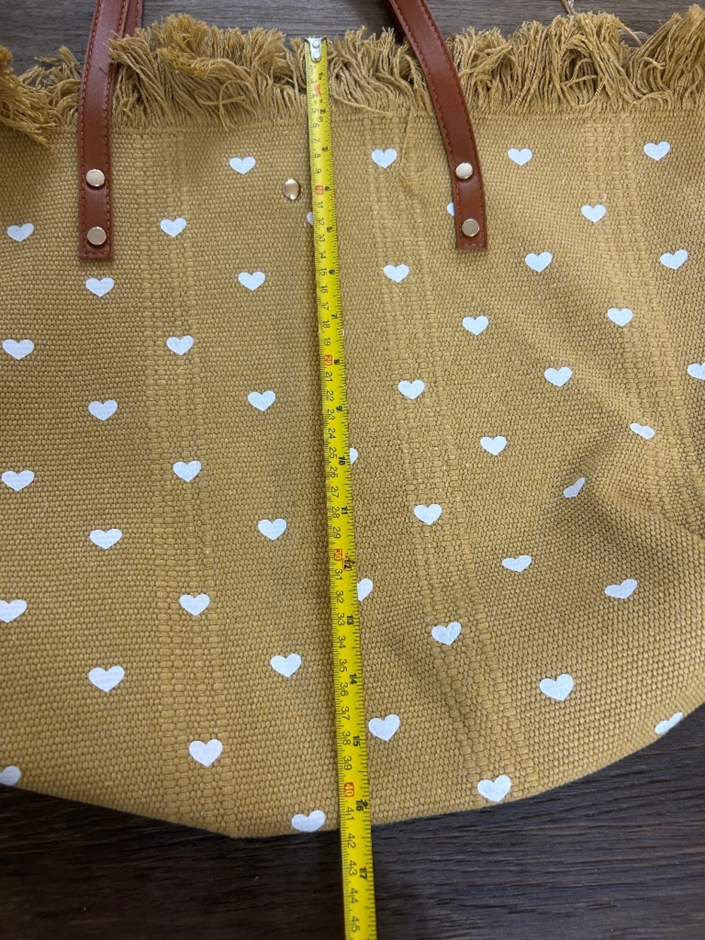 Heart Print Tote - New
